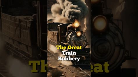 The Great Train Robbery : A Daring Heist and Early Cinema Innovations!